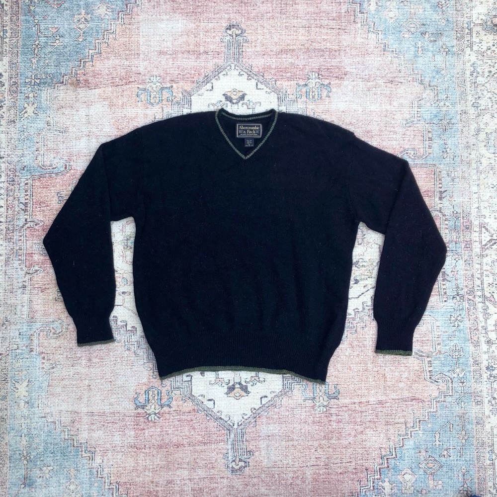 Unisex Abercrombie & Fitch 100% Wool Sweater